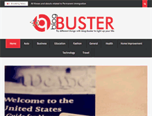 Tablet Screenshot of blog-buster.net